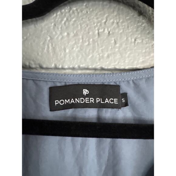 Women's Tuckernuck Pomander Place Lizzie Dress in Slate Blue size S Preppy - Picture 4 of 5